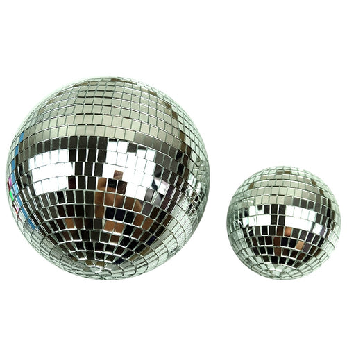 1pcs Diameter 10/12/15/20cm Mirror Ball Reflective Decorative Ball Bar Disco Ball Wedding Glass Ball Cake Decoration gold/white