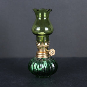 2019  NEW Vintage Glass Kerosene Lamp Romantic Couple Camping Tent Camping Lamp Kerosene Christmas Present China Glass Crafts