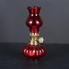 Load image into Gallery viewer, 2019  NEW Vintage Glass Kerosene Lamp Romantic Couple Camping Tent Camping Lamp Kerosene Christmas Present China Glass Crafts